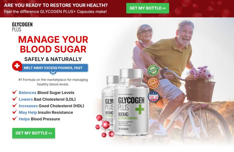 Glycogen Plus UK – United Kingdom Blood Sugar Capsules Controle Diabetes, Reduces Blood Pressure, Reverses Insulin Resistance, Lowers Bad Cholesterol, GLYCOGEN PLUS+ Capsules!