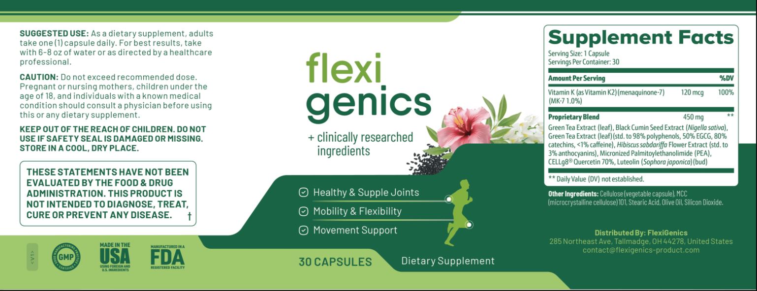 Flexigenics Joint Support