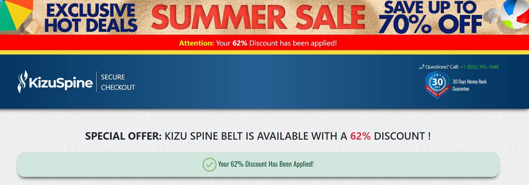 Kizu Spine Belt