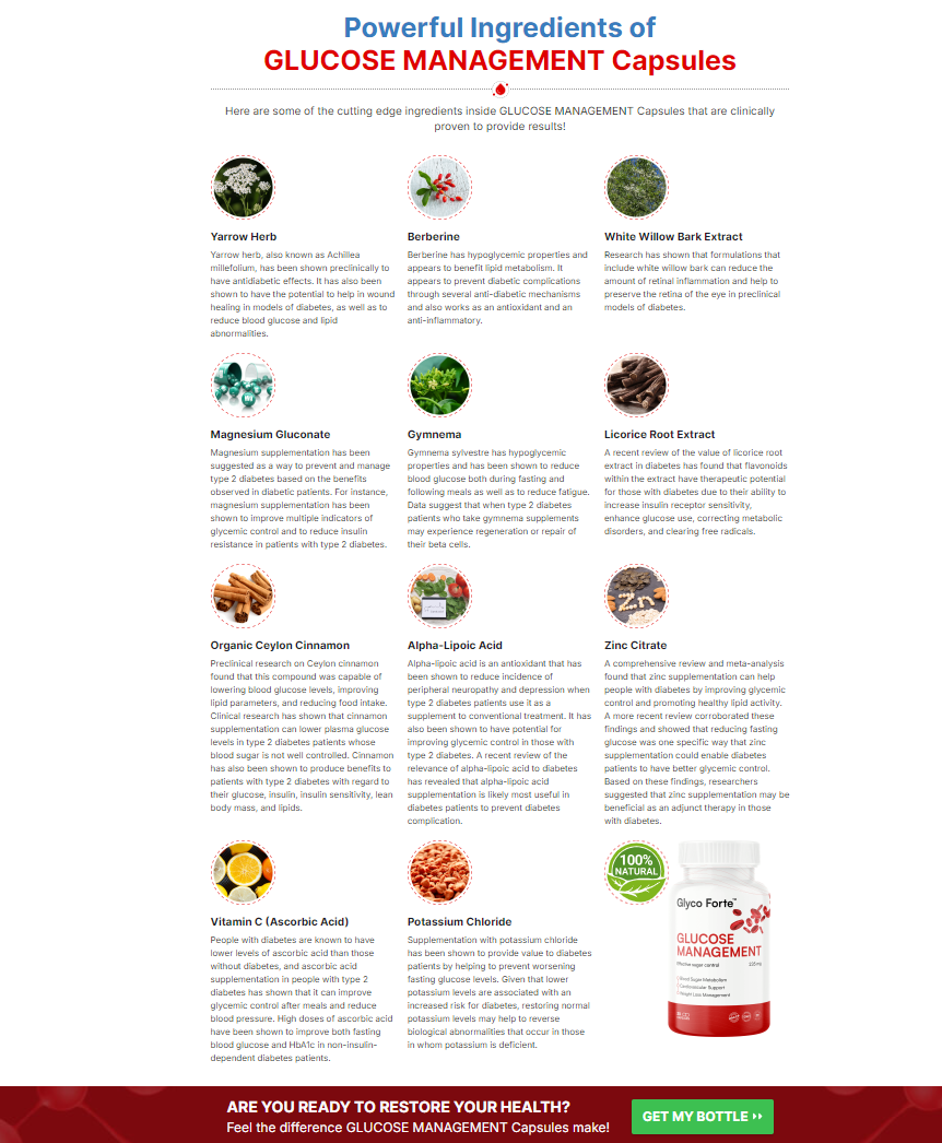 Glyco Forte Glucose Management