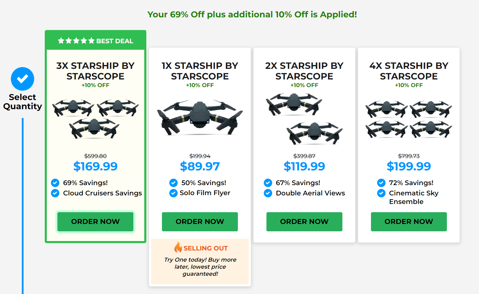 Starscope Camera Drone