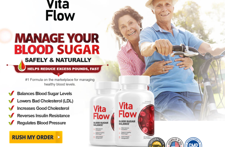 Vita Flow Blood Capsules Manage Your Blood Sugar Safely Blood Sugar Balance!